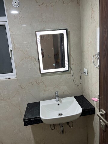 Bathroom in 3.5 BHK Apartment at Smart World Gems, Sector 89 – for Rent