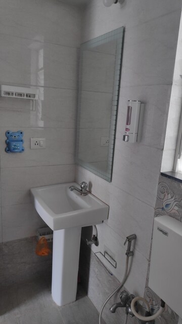 Bathroom in 2 BHK Apartment at Tingre Star Max, Dhanori – for Rent