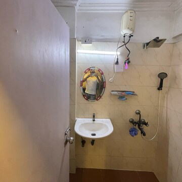Bathroom in 3 BHK Apartment at HDIL Dheeraj Residency, Prakash Nagar – for Rent