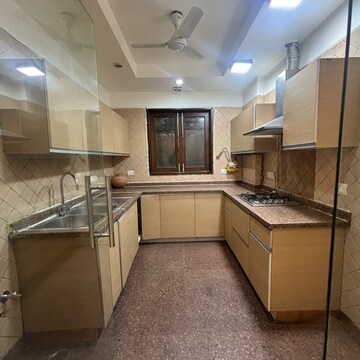 Kitchen in 3 BHK Builder Floor at Uday Park – for Rent