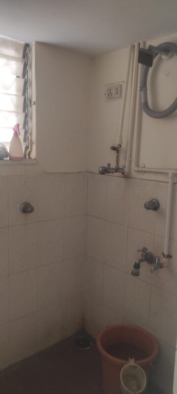 Washroom in 1 BHK Apartment at Swastik Park CHS, Ghodbunder Road – for Sale