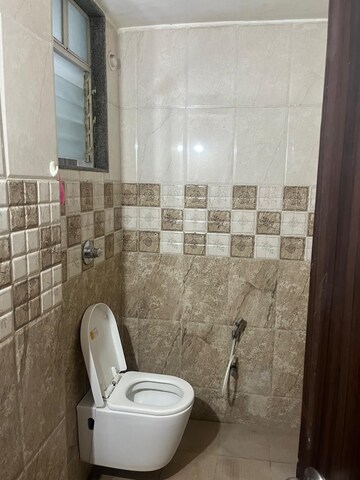Bathroom in 3 BHK Apartment at Pride Purple Park Titanium, Wakad – for Rent