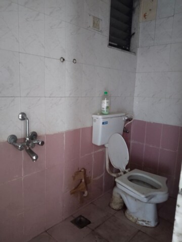 Bathroom in 2 BHK Apartment at Prasanna Prabha CHS, Kharghar Sector 4 – for Rent