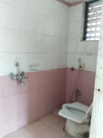 Bathroom in 2 BHK Apartment at Prasanna Prabha CHS, Kharghar Sector 4 – for Rent