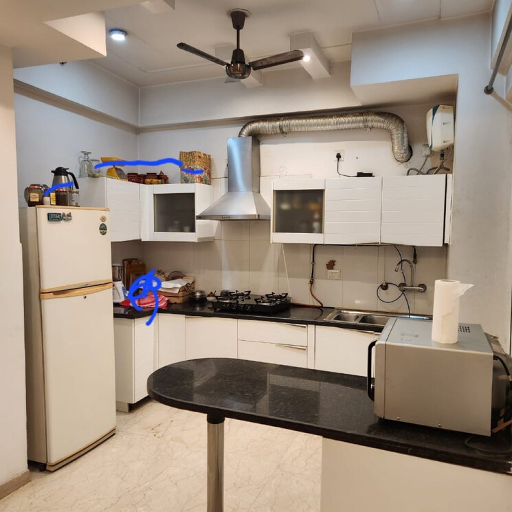 Kitchen, prateek-stylome 3.5 Bedroom 1663 Sq.Ft. Apartment In Sector 45 Noida 9077469