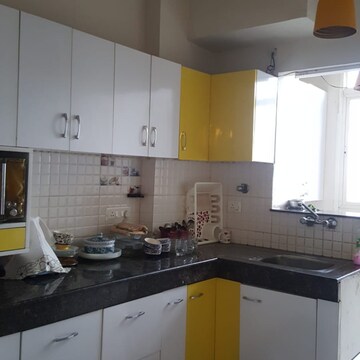 Kitchen in 2 BHK Apartment at Antriksh Golf View, Sector 78 – for Rent