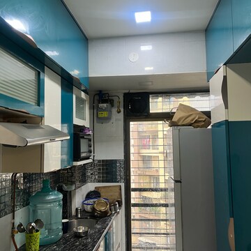 Kitchen in 1 BHK Apartment at Supreme Krishiv Kripa, Kharghar Sector 35i – for Rent