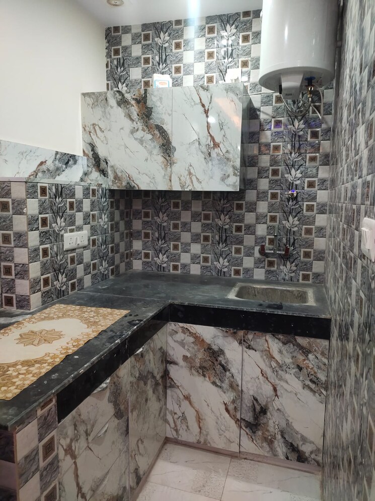 Kitchen, saket 1 RK 350 Sq.Ft. Apartment In Saket Delhi 9077506