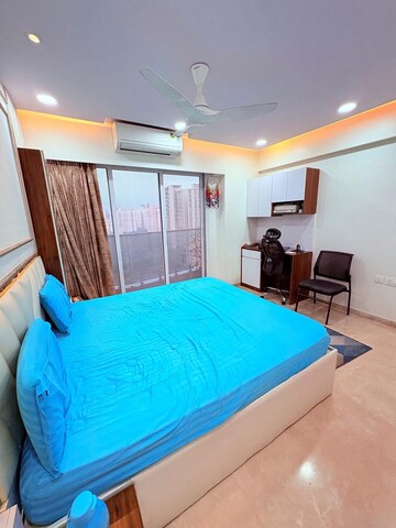 Master Bedroom in 3 BHK Apartment at Soham Crystal Spires, Ghodbunder Road – for Rent