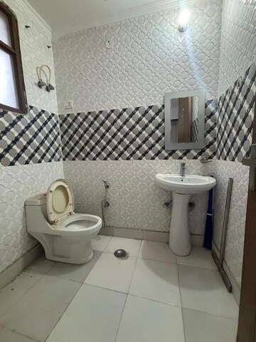Bathroom in 3 BHK Apartment at Saket – for Rent