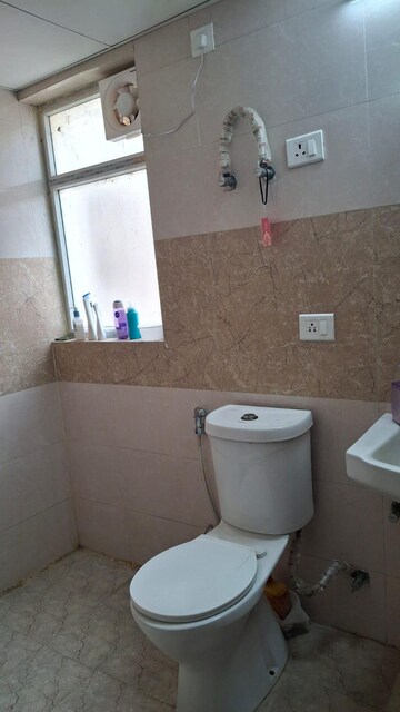 Bathroom in 2 BHK Apartment at Aaradhyam Golf Homes, Tech Zone 4 Greater Noida – for Rent