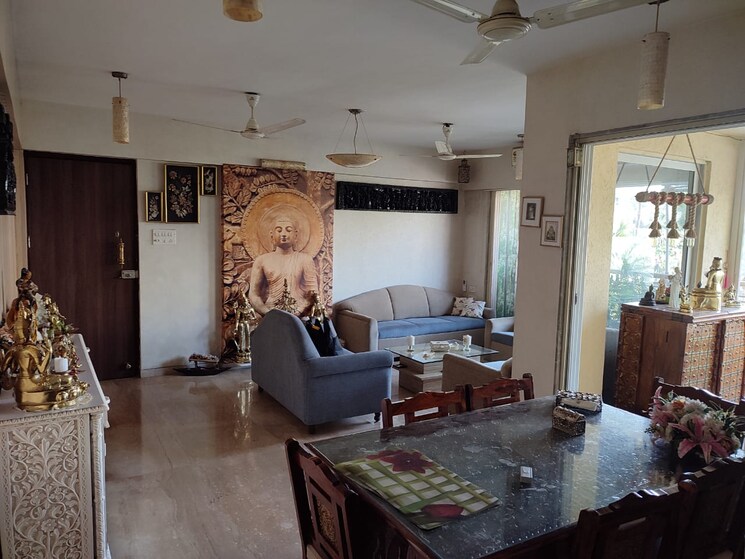 Living Room, shrishti-synchronicity 3 Bedroom 1100 Sq.Ft. Apartment In Chandivali Mumbai 9077568
