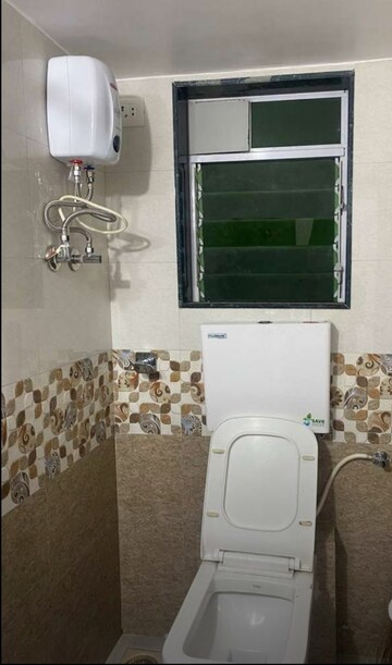 Bathroom in 1 BHK Apartment at Vikhroli East – for Rent