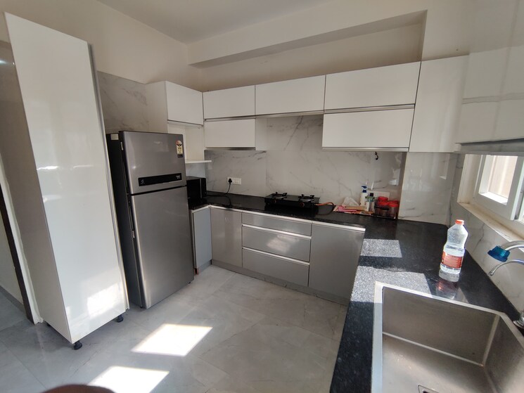 Kitchen, sector 47 1 Bedroom 754 Sq.Ft. Builder Floor In Sector 47 Gurgaon 9077569