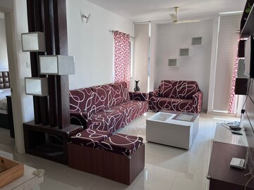 Living Room in 2 BHK Apartment at Rohan Abhilasha, Wagholi – for Rent