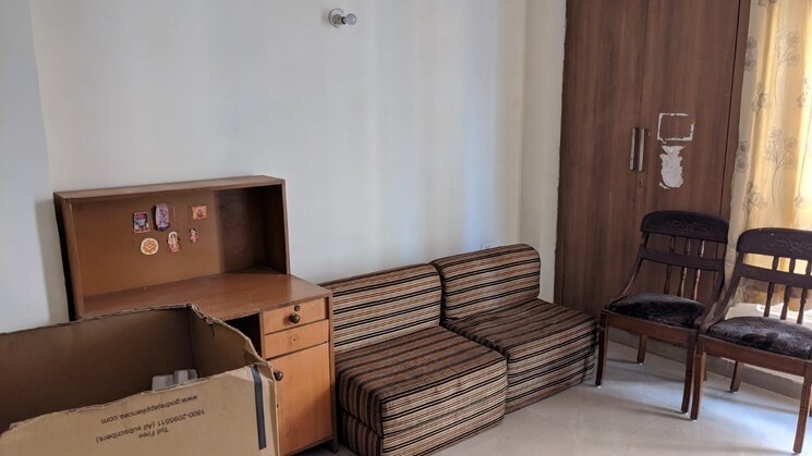 Bedroom, crossing-chitravan 1 Bedroom 377 Sq.Ft. Apartment In Nai Basti Dundahera Ghaziabad 9077593