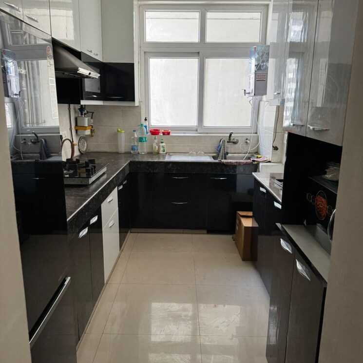 Kitchen, great-value-sharanam 3.5 Bedroom 1129 Sq.Ft. Apartment In Hajipur Noida 9077614