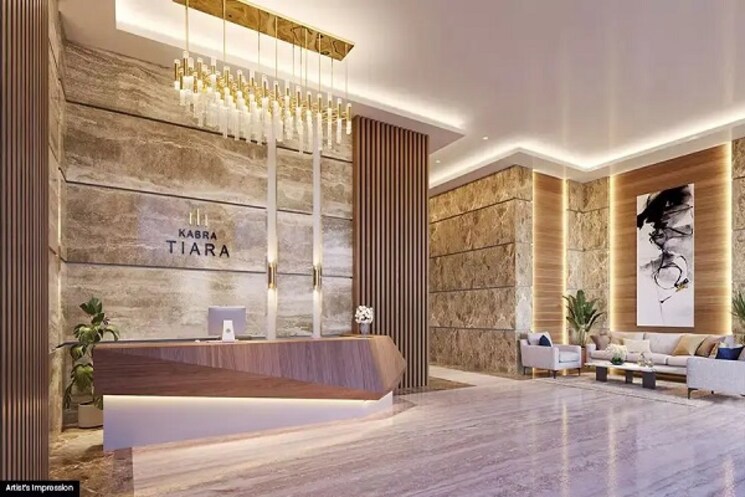 Living Room, kabra-tiara 3 Bedroom 1042 Sq.Ft. Apartment In Malad East Mumbai 9077616