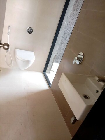 Bathroom in 2 BHK Apartment at Ashar Metro Towers, Vartak Nagar – for Sale