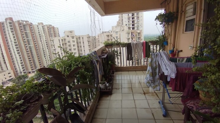 Balcony, gaur-atulyam 2 Bedroom 955 Sq.Ft. Apartment In Omicron I Greater Noida Greater Noida 9077598