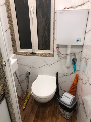 Bathroom in  Office Space at Omkar Signet, Malad East – for Rent