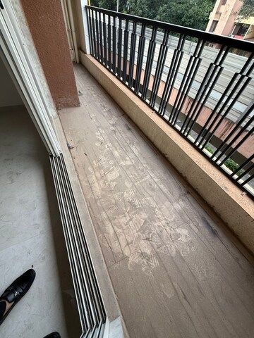 Balcony in 2 BHK Apartment at Laxmi Narayan Tower, Naupada – for Rent