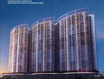 3 BHK Apartment – Exterior View View at Paradise Sai World Empire, Kharghar - for Rent