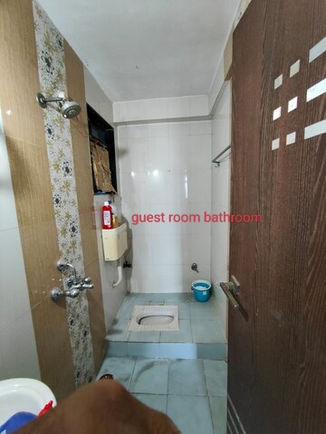 Bathroom in 2 BHK Apartment at Kasturi CHS Kharghar, Kharghar – for Rent