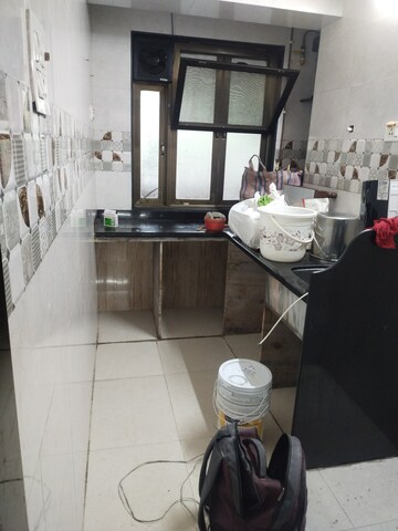 Bathroom in 1 BHK Apartment at Hari Aditi Garden, Karanjade – for Rent