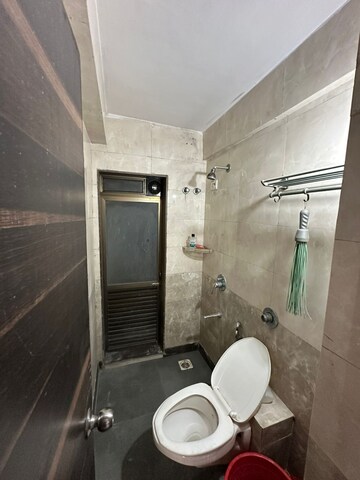 Bathroom in 3 BHK Apartment at Shree Balaji  Om Harmony, Kharghar – for Rent