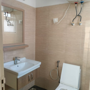 Bathroom in 4 BHK Apartment at Tulip Purple, Sector 70 – for Rent