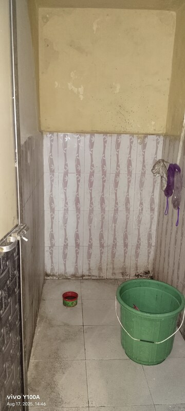 Bathroom in 1 RK Apartment at Devi Krupa CHS, Ghatkopar East – for Rent