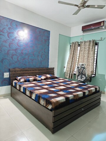 Bedroom in 3.5 BHK Villa at Raviraj Ozone Villas, Wagholi – for Rent