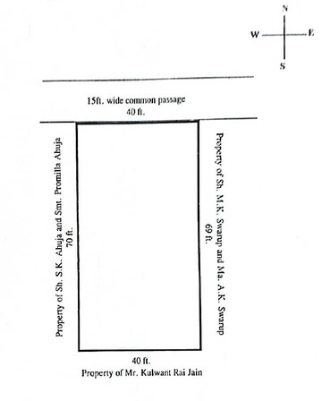  Plot – Map Location View at Canal Road - for Sale