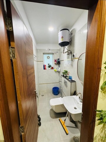 Bathroom in 2 BHK Builder Floor at Saket – for Rent