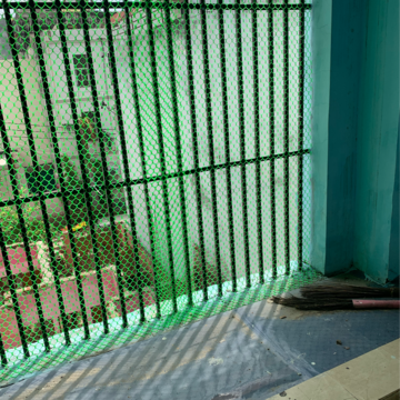 Balcony in 3 BHK Builder Floor at Sector 1 Vaishali – for Rent