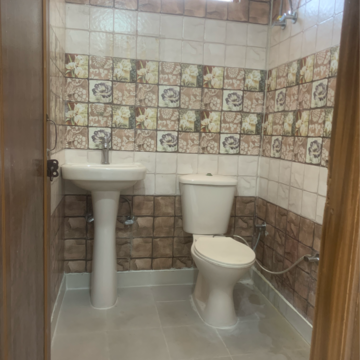 Attached Bathroom in 2 BHK Builder Floor at Vasundhara Sector 1 – for Sale