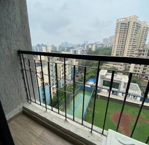 Balcony in 1 BHK Apartment at Dosti Desire Joy, Brahmand – for Sale