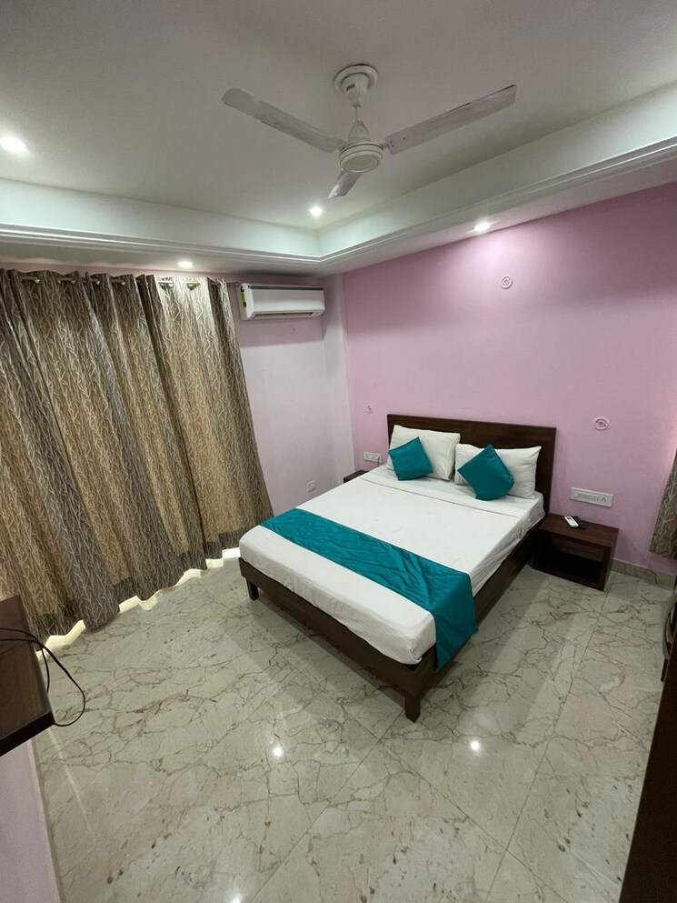 Bedroom, sector 14 1 RK 445 Sq.Ft. Independent House In Sector 14 Gurgaon 9077902