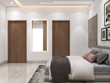 Bedroom in 3 BHK Apartment at Prestige Beverly Hills, Kokapet – for Rent