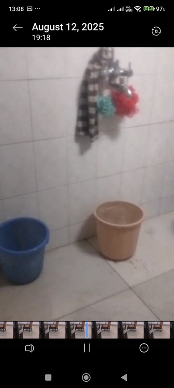 Bathroom in 2 BHK Apartment at Snehdhara CHS, Vile Parle West – for Rent
