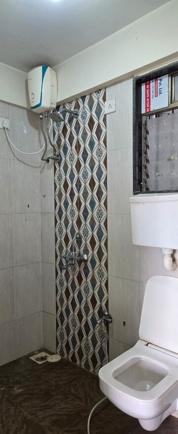 Bathroom in 1 BHK Apartment at Lower Parel – for Rent