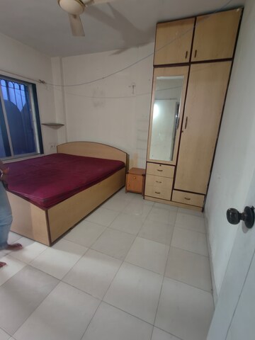 Master Bedroom in 1 BHK Apartment at B. U. Bhandari Planet Millenium Row House, Pimple Saudagar – for Rent