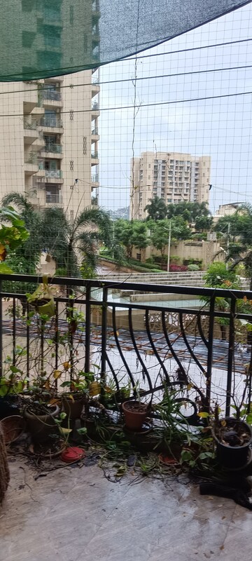 Balcony in 2 BHK Apartment at Nahar 8 Towers, Chandivali – for Rent