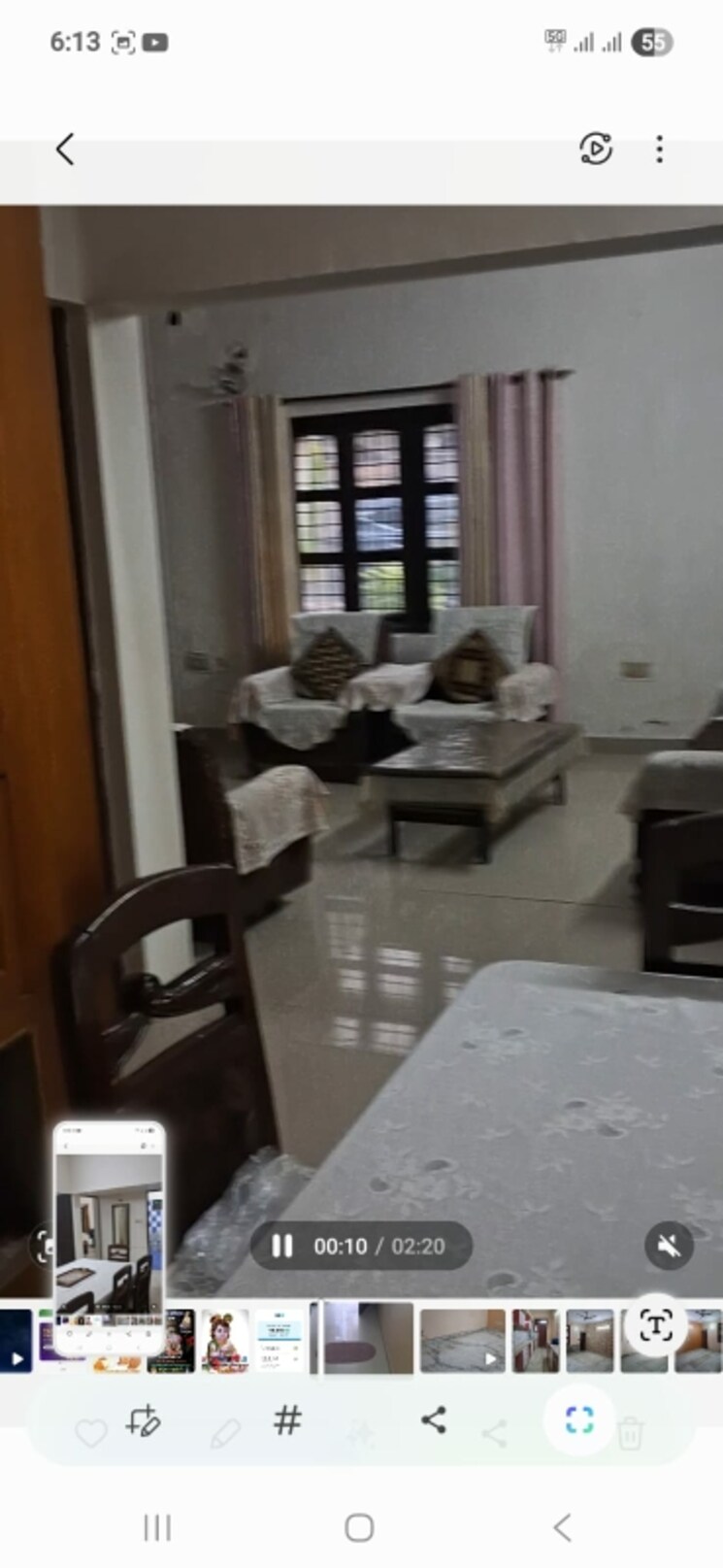 Living Room, sector 28 2 Bedroom 250 Sq.Yd. Builder Floor In Sector 28 Faridabad 9077951