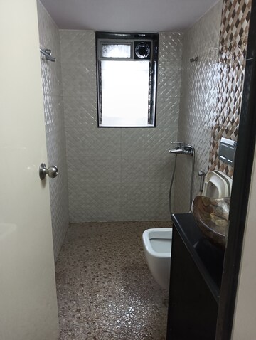 Bathroom in 1 BHK Apartment at Gomantashram Apartment, Vile Parle East – for Rent