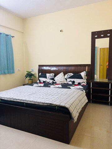 Bedroom in 2 BHK Apartment at Vishal Srushti, Kharadi – for Rent