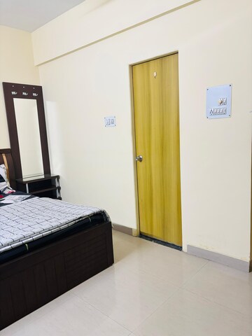 Bedroom in 2 BHK Apartment at Vishal Srushti, Kharadi – for Rent
