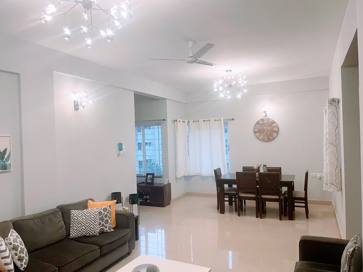 Living Room, jp-anugraha 3 Bedroom 2600 Sq.Ft. Apartment In Kyalasanahalli Bangalore 9077978