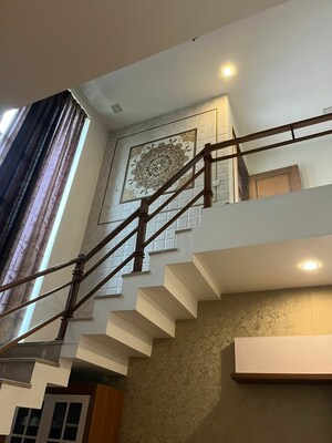 Staircase in 6 BHK Independent House at Sector 91 – for Sale